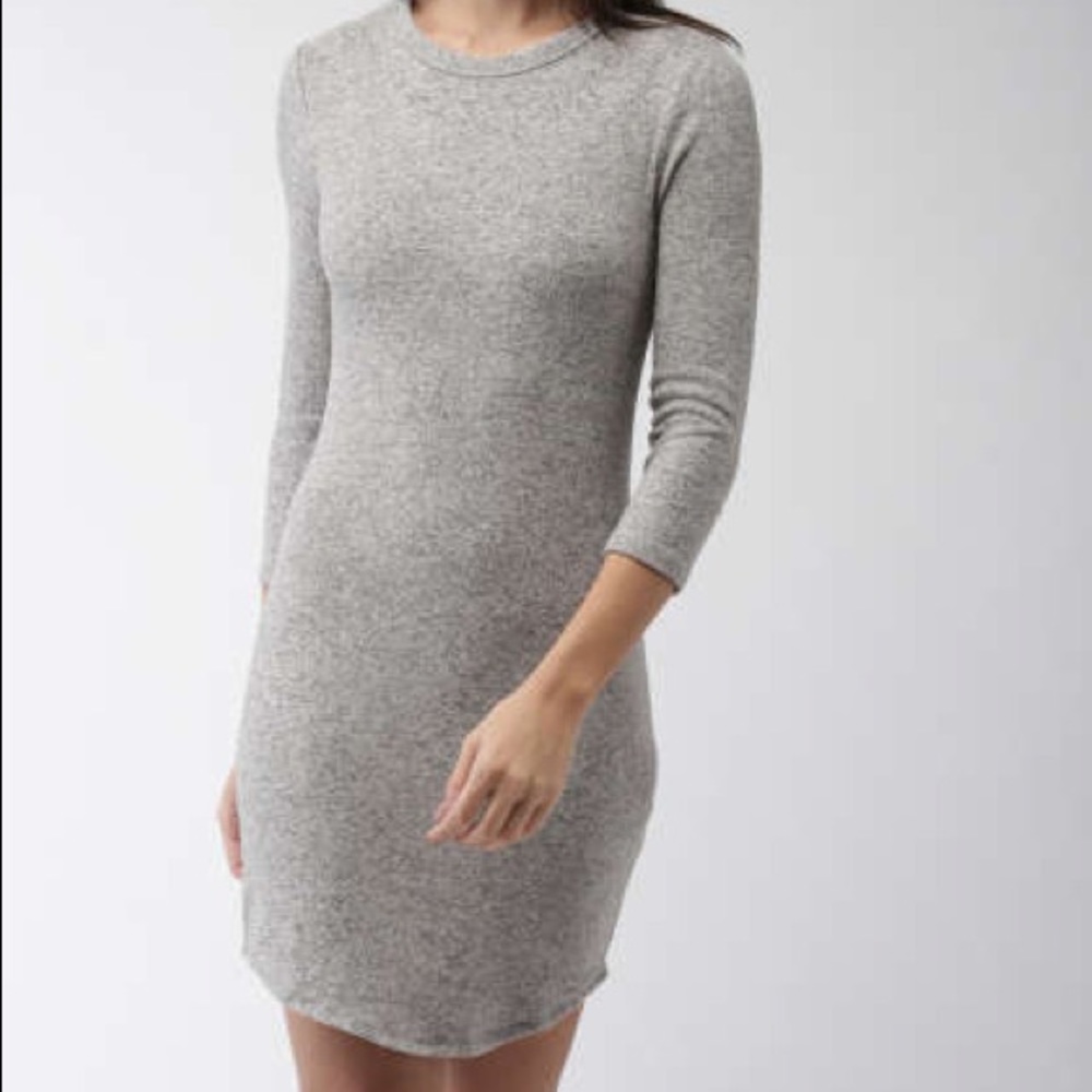 NWT Heather Gray Sleeve Dress